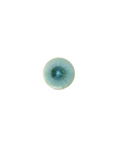 Plat bord 18xH3,5cm turquoise Eclipse