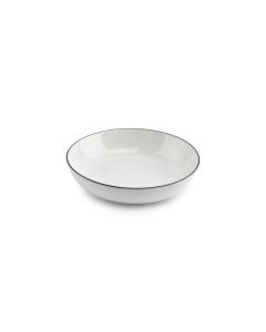 Bowl 20xH5cm white Fina