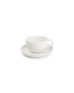 Cup 22cl and saucer Studio White