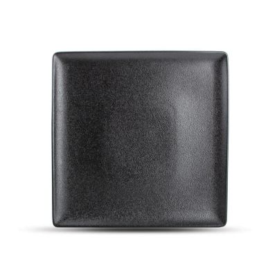 Plat bord 26x26cm black Dusk