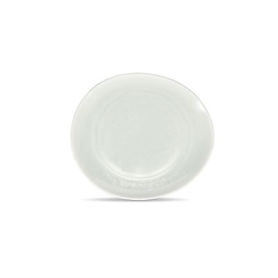 Assiette plate 26x23cm frost white Ceres