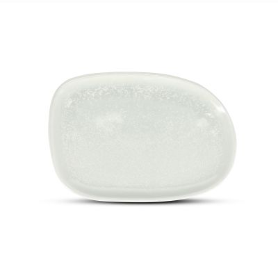 Assiette plate 33x23cm frost white Ceres