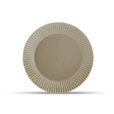 Plate 19,5cm sage green Aurora