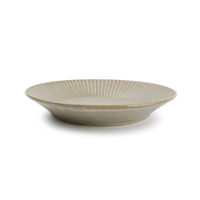 Deep plate 24XH4cm sage green Aurora