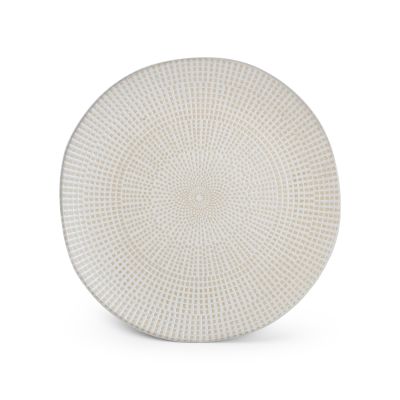 Plate 27xH2cm almond Mosaic