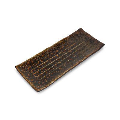 Plat &agrave; servir 36x15xH2cm autumn Umi