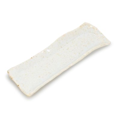 Plat &agrave; servir 32x10cm sand Umi