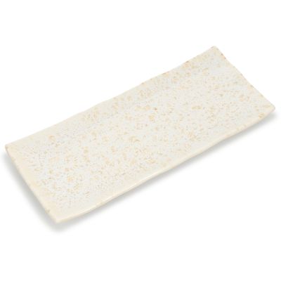 Plat &agrave; servir 36x15xH2cm sand Umi
