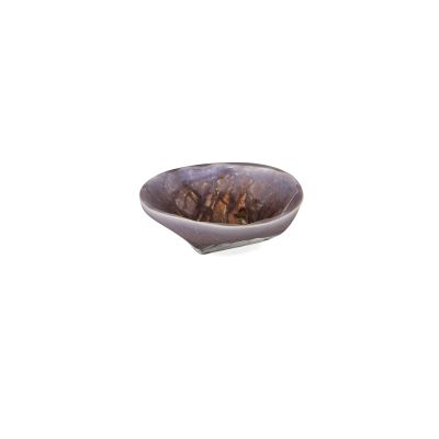 Bowl 18xH6,5cm oyster dusty purple Icon