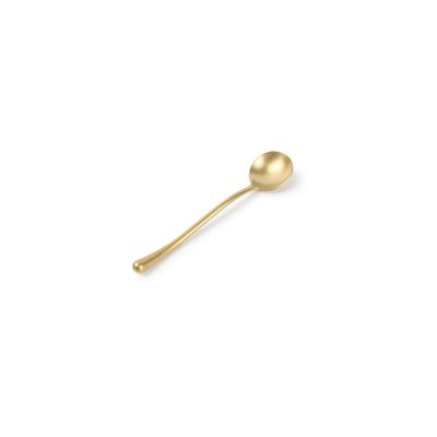 Tea spoon matte gold Revive - Set of 6