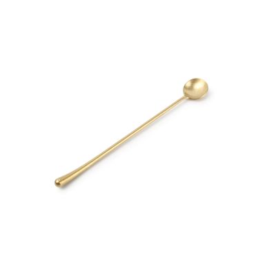 Longdrink spoon matte gold Revive - Set of 6