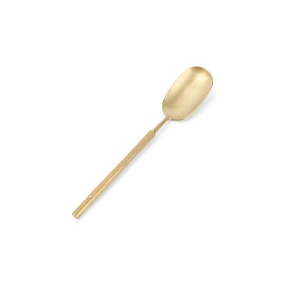 Cuillère de table matte gold Helix - Lot de 6