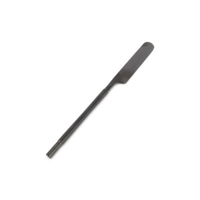 Couteau de table matte black Helix - Lot de 6