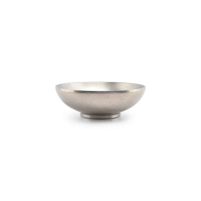Bol 24xH8cm double paroi vintage argent Host