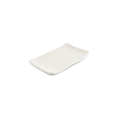 Plat à servir 23x14,5xH2,5cm chalk white Calca