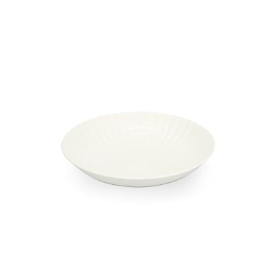 Schüssel 26xH5cm white Bloom