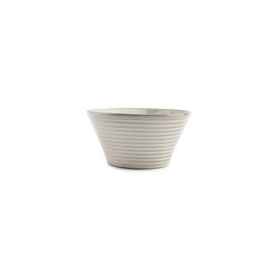 Schüssel 18xH9cm konisch grey Line