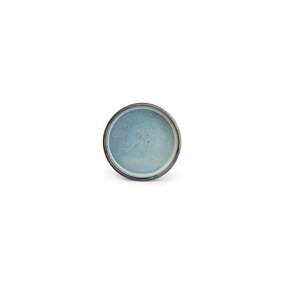 Assiette plate 13,5xH3cm blue Nova