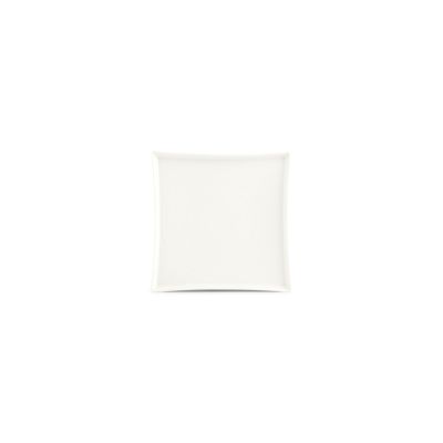 Teller flach 20,5x20,5cm white Line