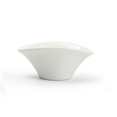 Bowl 10x7xH4cm white Flavor - Set of 12