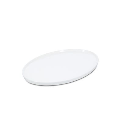 Plat à servir 38x26,5cm blanc Gusto