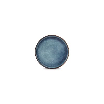 Teller flach 22cm blau Duna