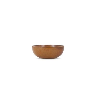 Kom 16xH6cm donkerbruin Ovio
