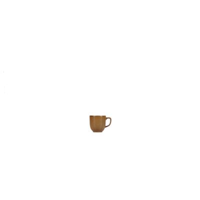 Tasse à moka 9cl marron foncé Ovio