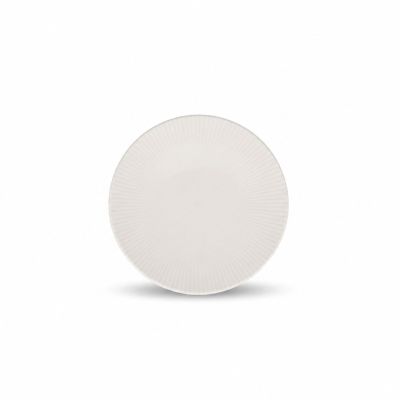 Plat bord 21cm wit Solis