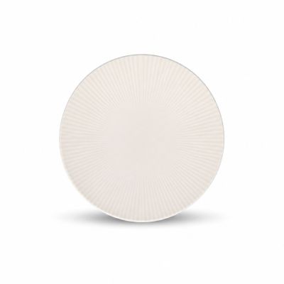 Plat bord 25cm wit Solis