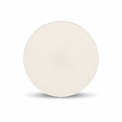 Plat bord 27cm wit Solis