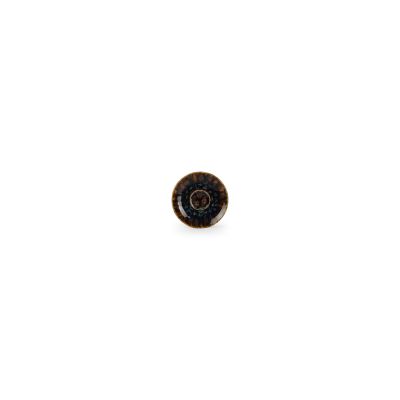Mokkaschotel 11,5cm bruin/blauw Resto