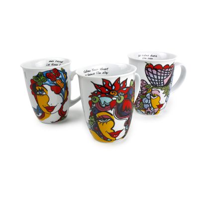 Beker 32cl Josien Broeren - Set van 6
