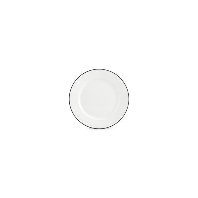 Plat bord 19,5cm black rim Bistro