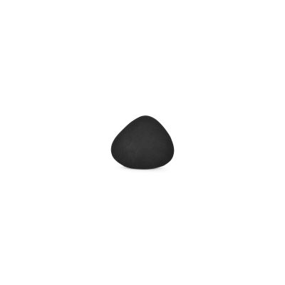 Sous-verre 11x10cm aspect cuir noir Layer - Lot de 4