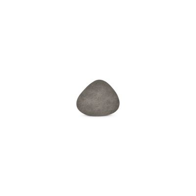 Sous-verre 11x10cm aspect cuir gris Layer - Lot de 4