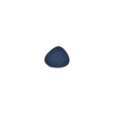 Sous-verre 11x10cm aspect cuir bleu Layer - Lot de 4