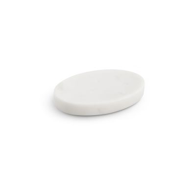 Servierschale 16x11cm wei&szlig; Marmor Pura