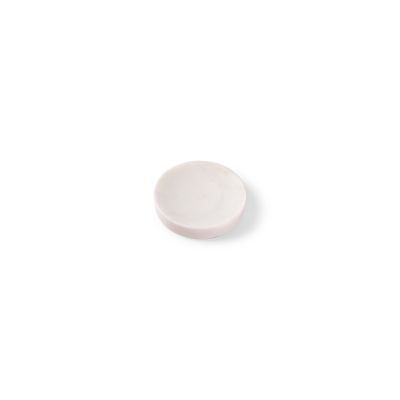Servierschale 12xH3cm wei&szlig; Marmor Pura