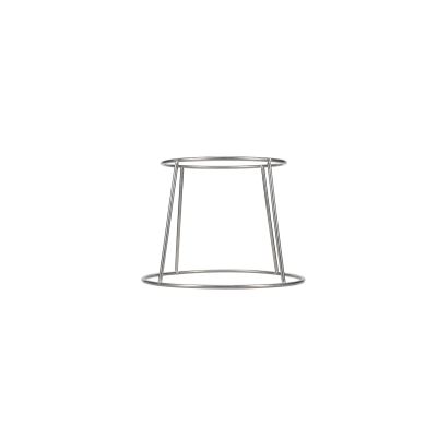 Riser 21/27xH20cm antique silver Serve