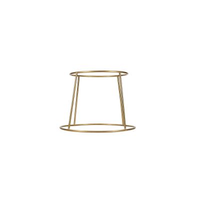 Riser 21/27xH20cm antique gold Serve
