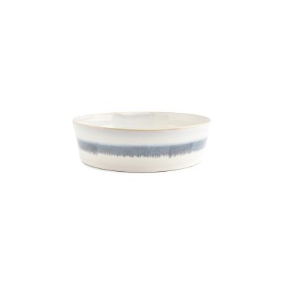 Bol 23xH6,5cm bleu Stripes