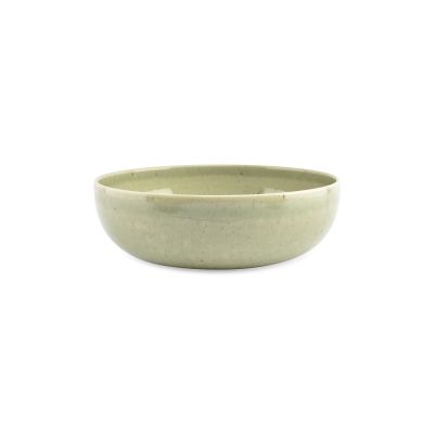 Plat &agrave; servir 25,5xH8cm sage Blush