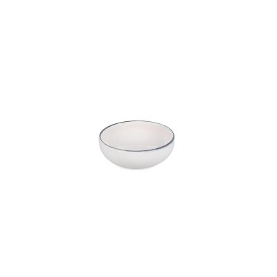 Kom 12,5xH5cm black rim Fade