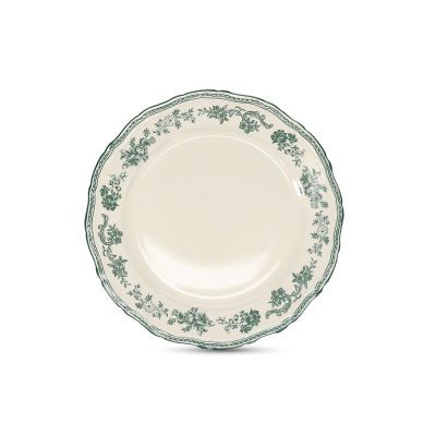 Assiette plate 27cm green Cyril