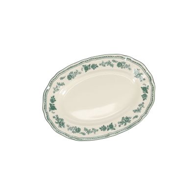 Plat à servir 25,5x18cm ovale green Cyril