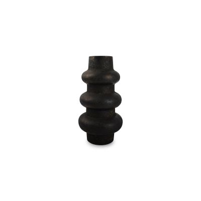 Vaas 21xH38,5cm anthracite Tubo