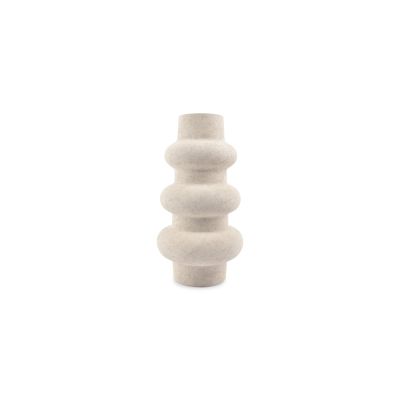 Vaas 21xH38,5cm wit Tubo