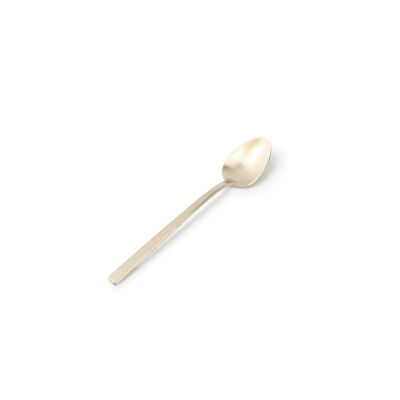 Cuill&egrave;re &agrave; caf&eacute; mat or Terno - Lot de 6