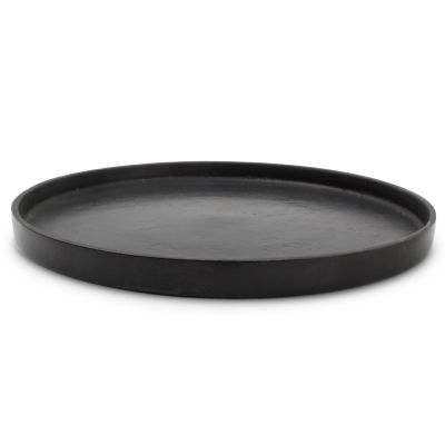 Dekorschale 37xH1,5cm schwarz Palace